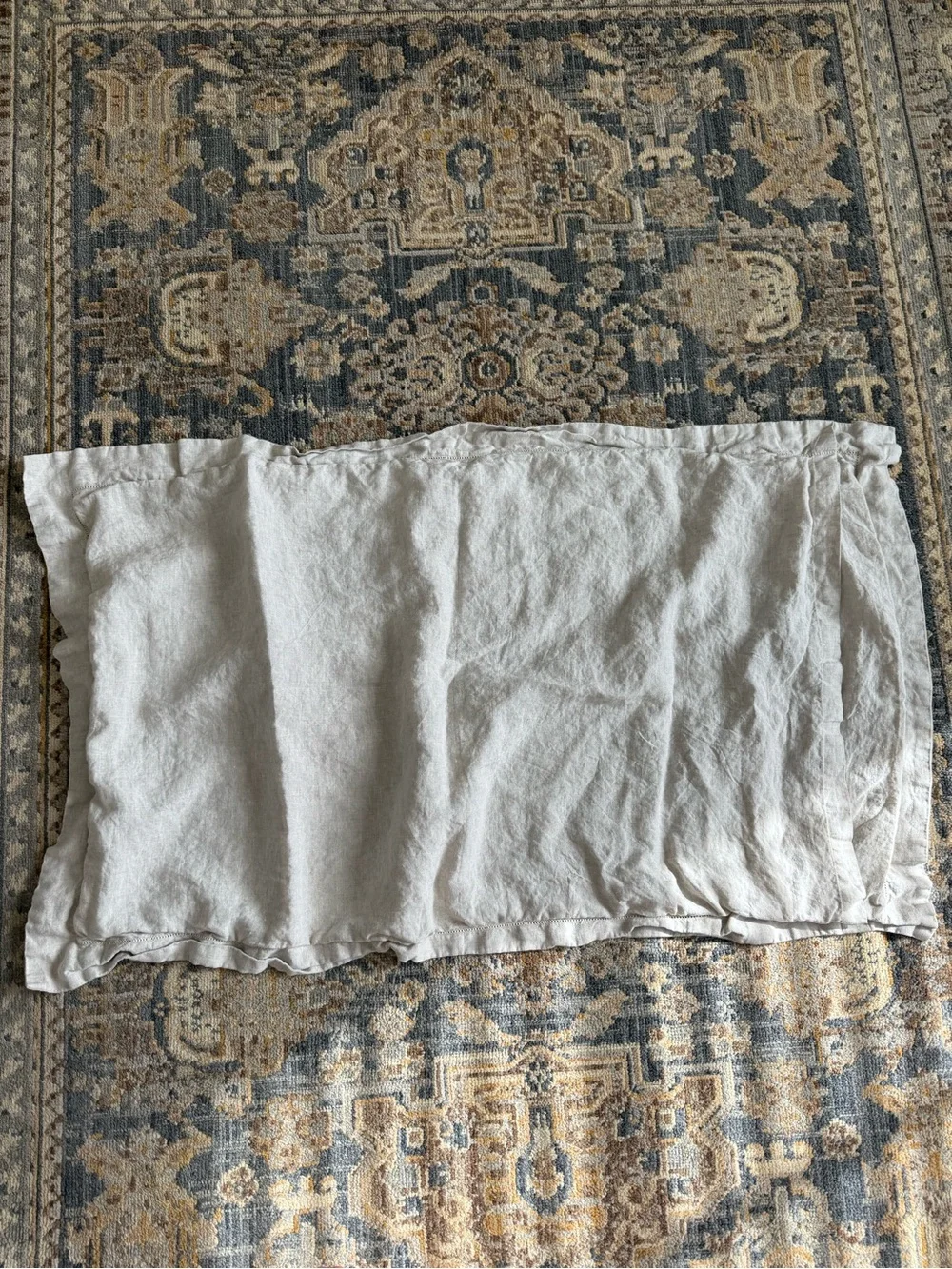 Pottery Barn Linen King Pillow Cover Single